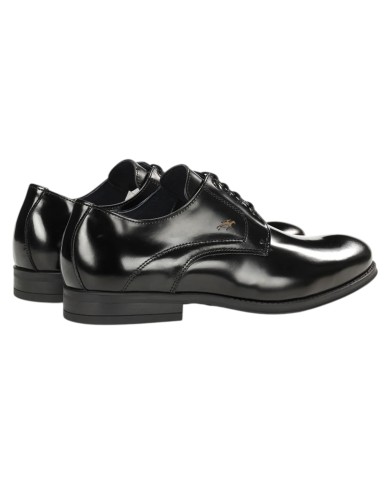 Stringata Uomo Fluchos Arthur F1931 Leather Florentick Negro Nero