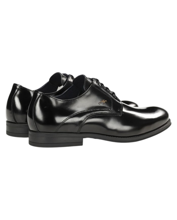 Stringata Uomo Fluchos Arthur F1931 Leather Florentick Negro Nero