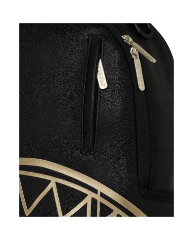 Zaino Sprayground Uomo That Gold Drip Dlxsv Backpack Leather Black Gold