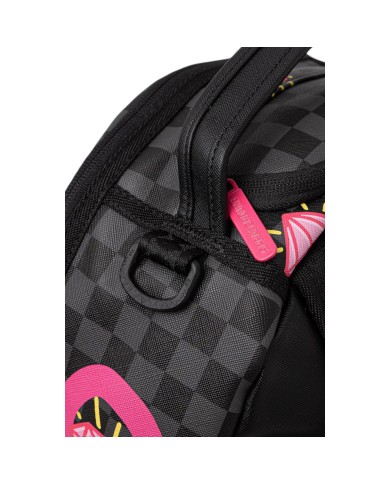 Zaino Sprayground Donna Unisex Pink Panther Drippy Diamond Leather Black Pink