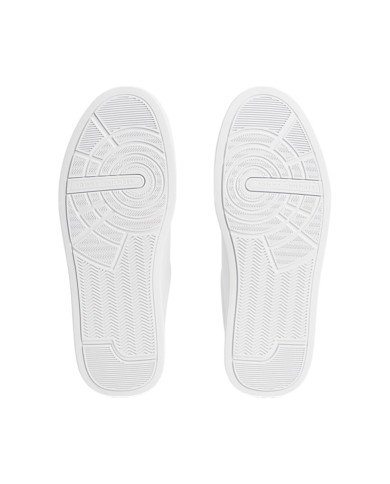 Sneakers Uomo Tommy Hilfiger TH Court Core Ess Leather Logo White Coconude Groove