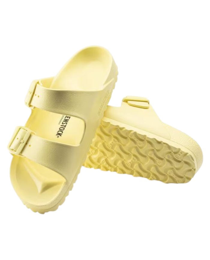 Sandalo Donna Birkenstock Unisex Uomo Arizona Eva Popkorn Yellow Giallo