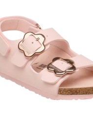Sandalo Bambina Birkenstock Bimbo Milano Flower Buckle Kids Birko-Flor Light Rose Tonal