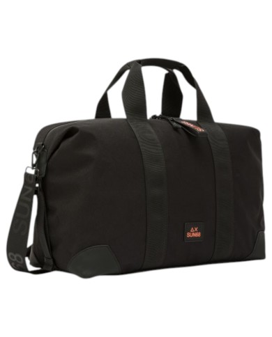 Borsone Sun68 Uomo Borsa da Viaggio Everyday Nylon Nero