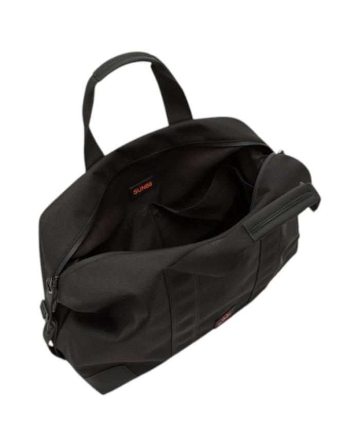 Borsone Sun68 Uomo Borsa da Viaggio Everyday Nylon Nero