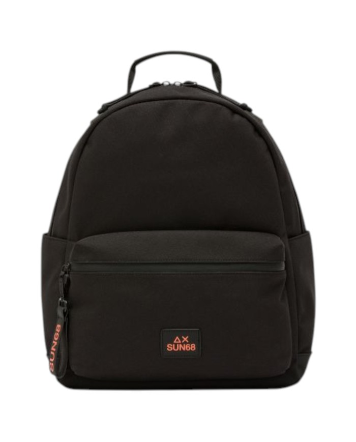 Zaino Sun68 Uomo Everyday Backpack Nylon Nero