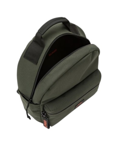 Zaino Sun68 Uomo Everyday Backpack Nylon Verde Militare Scuro