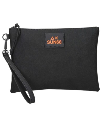 Pochette Sun68 Uomo Everyday Pouch Nylon Black