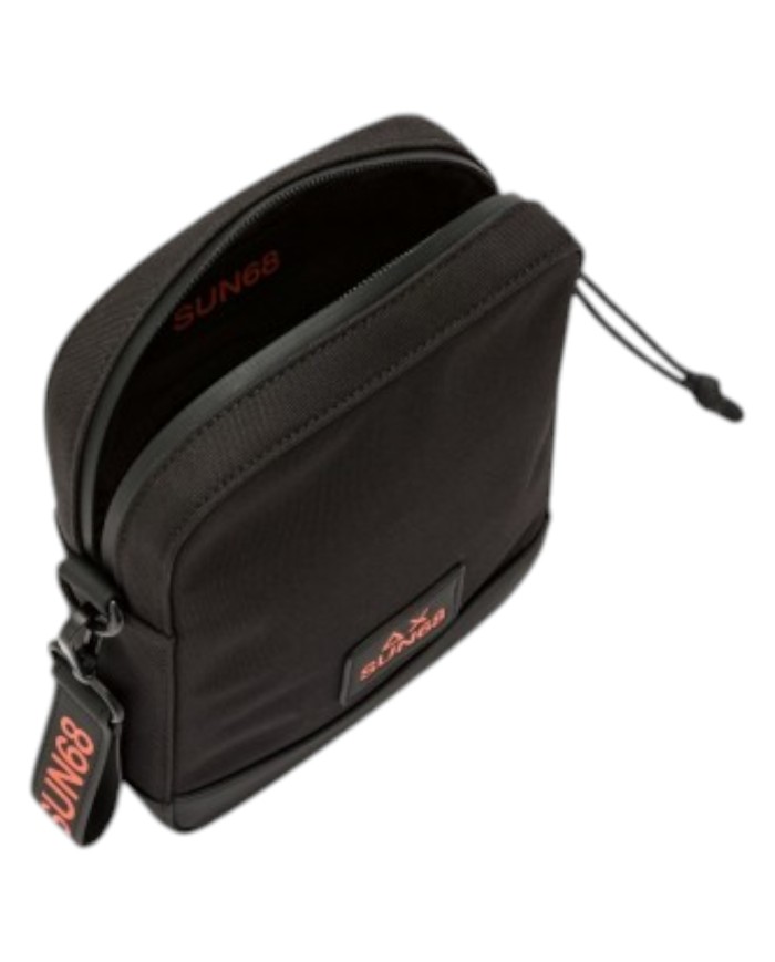 Borsello Sun68 Uomo Small Bag Everyday Nylon Black