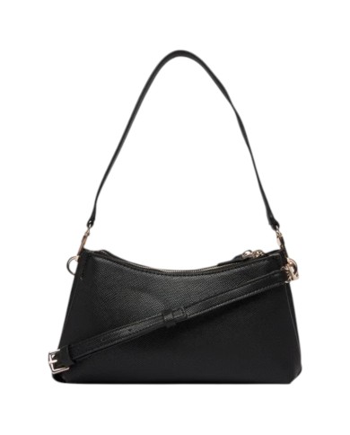 Tracolla Donna Guess Noelle II Mini Saffiano Leather Black