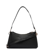 Tracolla Donna Guess Noelle II Mini Saffiano Leather Black