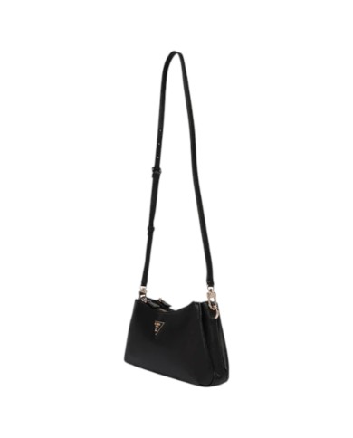 Tracolla Donna Guess Noelle II Mini Saffiano Leather Black