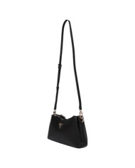 Tracolla Donna Guess Noelle II Mini Saffiano Leather Black