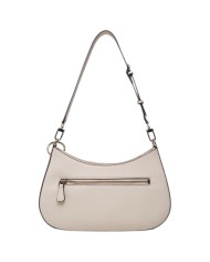 Tracolla Donna Guess Noelle II Saffiano Leather Bone White