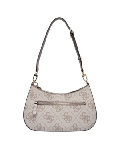 Tracolla Donna Guess Noelle II 4G Maxi Logo Leather Dark Taupe