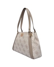 Shopper Guess Donna Karnilla 4G Maxi Logo Leather Dark Taupe
