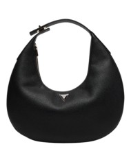 Borsa Guess Donna Hobo Evie Leather Black