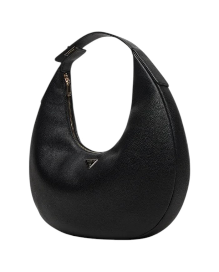 Borsa Guess Donna Hobo Evie Leather Black
