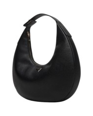 Borsa Guess Donna Hobo Evie Leather Black