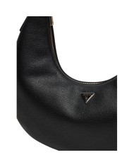 Borsa Guess Donna Hobo Evie Leather Black