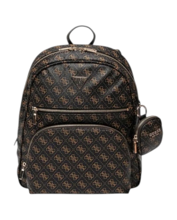 Zaino Guess Donna Power Play II 4G Logo Backpack Leather Brown