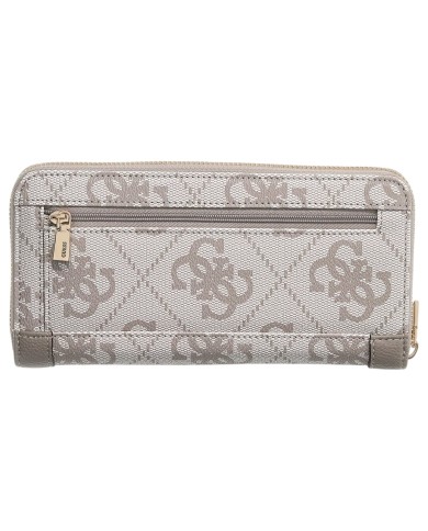 Portafoglio Donna Guess Karnilla Slg 4G Logo Leather Taupe