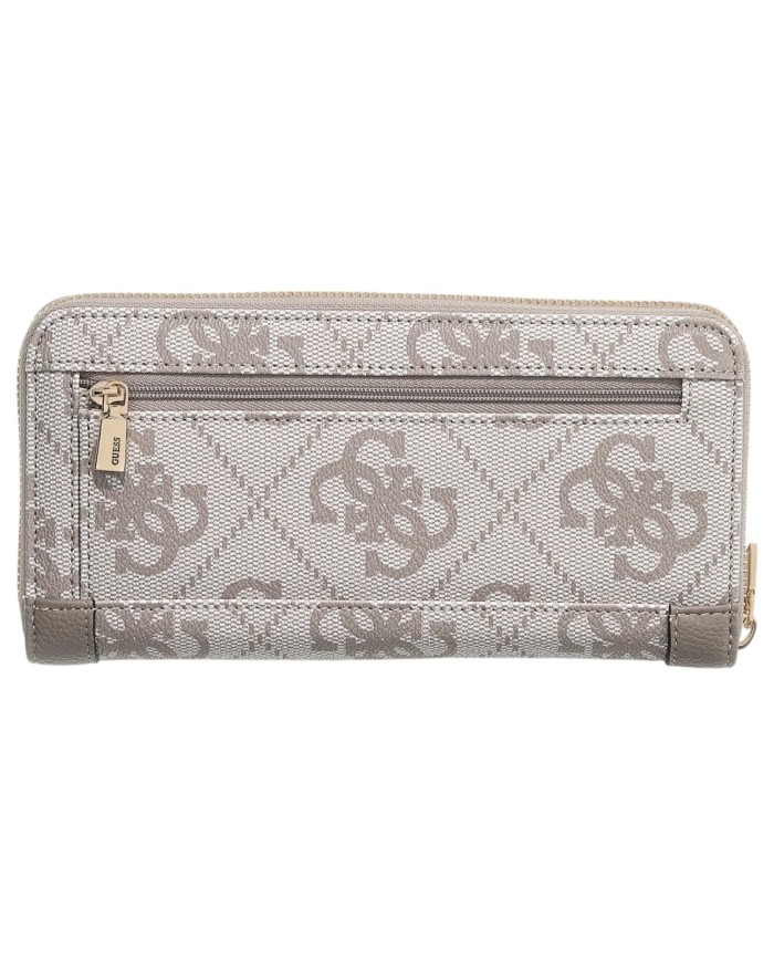Portafoglio Donna Guess Karnilla Slg 4G Logo Leather Taupe