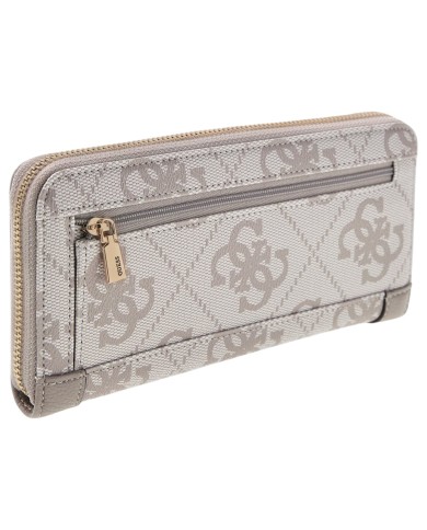 Portafoglio Donna Guess Karnilla Slg 4G Logo Leather Taupe