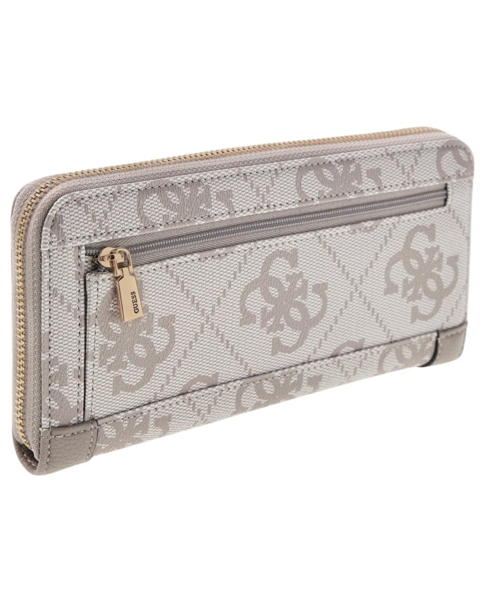 Portafoglio Donna Guess Karnilla Slg 4G Logo Leather Taupe