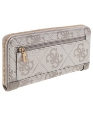 Portafoglio Donna Guess Karnilla Slg 4G Logo Leather Taupe