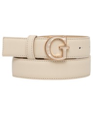 Cintura Donna Guess Emelie G Logo Leather Stone