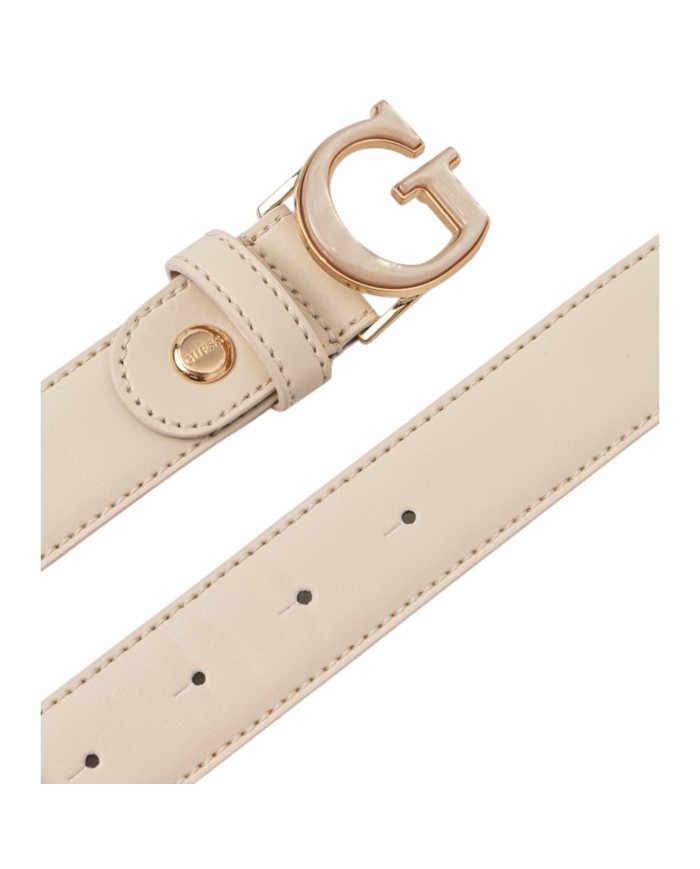 Cintura Donna Guess Emelie G Logo Leather Stone