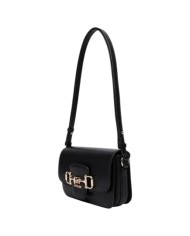 Tracolla Donna Guess Janie Leather Black