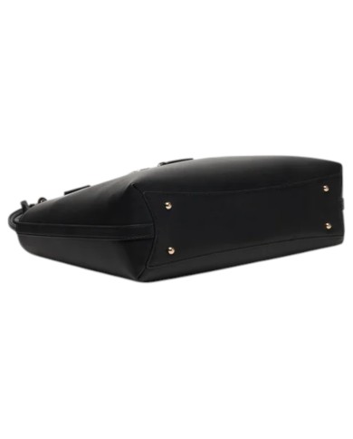 Borsa Donna Guess Shopper Janie Con Tracolla Leather Black