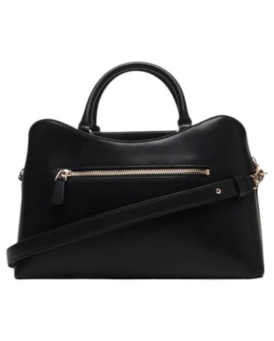 Borsa A Mano Donna Guess Janie Con Tracolla Leather Black