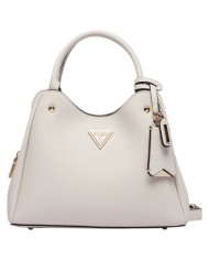 Borsa A Mano Guess Donna Meridian II Con Tracolla Leather Ivory