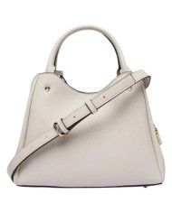 Borsa A Mano Guess Donna Meridian II Con Tracolla Leather Ivory