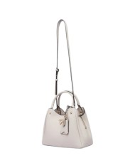 Borsa A Mano Guess Donna Meridian II Con Tracolla Leather Ivory