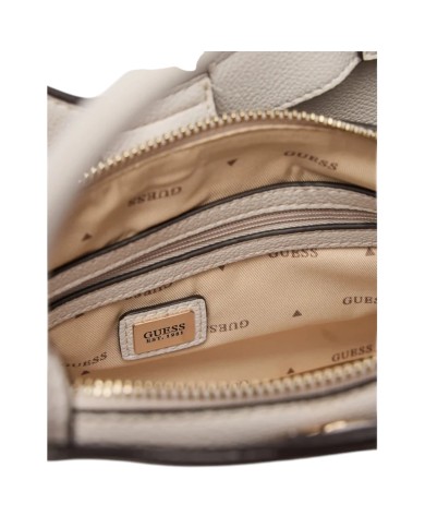 Borsa A Mano Guess Donna Meridian II Con Tracolla Leather Ivory