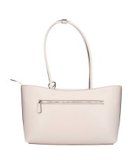Borsa Donna Guess Shopper Janie Con Tracolla Leather Stone
