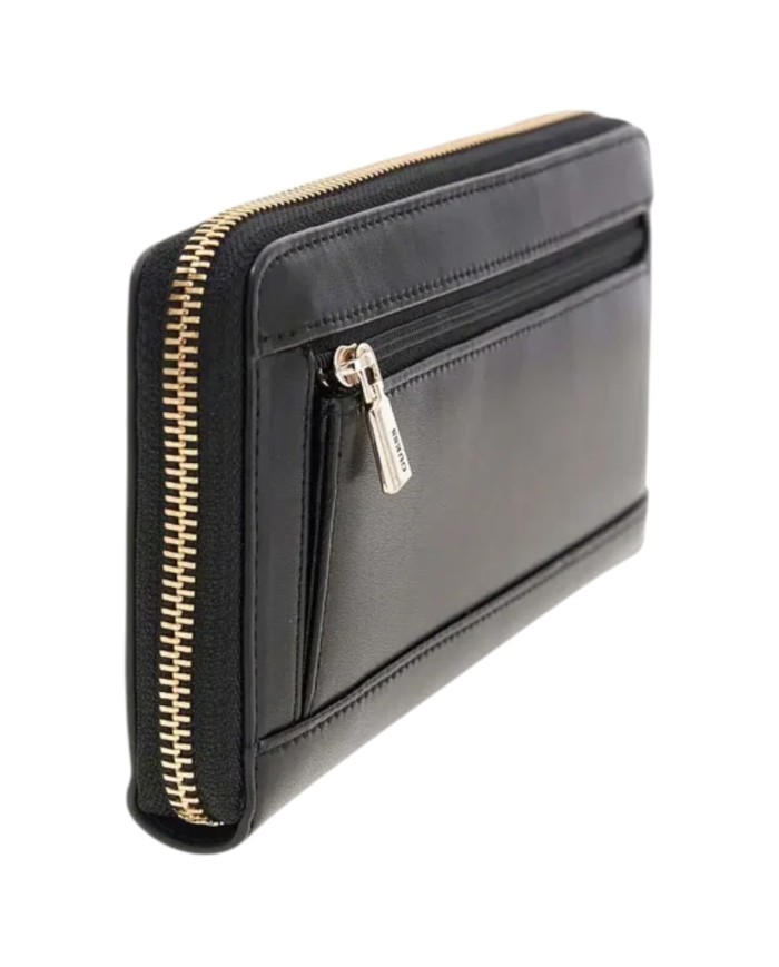 Portafoglio Donna Guess Janie Slg Leather Black