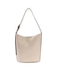 Borsa Guess Donna Meridian II Secchiello Leather Ivory
