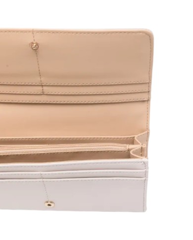 Portafoglio Donna Guess Janie Slg Flap Leather Stone