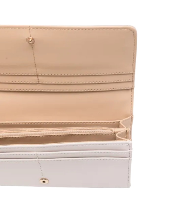 Portafoglio Donna Guess Janie Slg Flap Leather Stone
