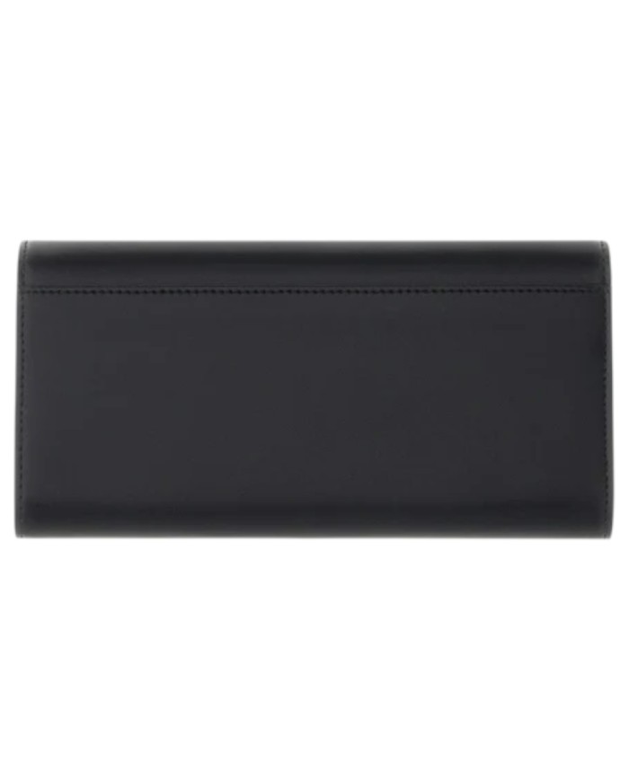 Portafoglio Donna Guess Janie Slg Flap Leather Black