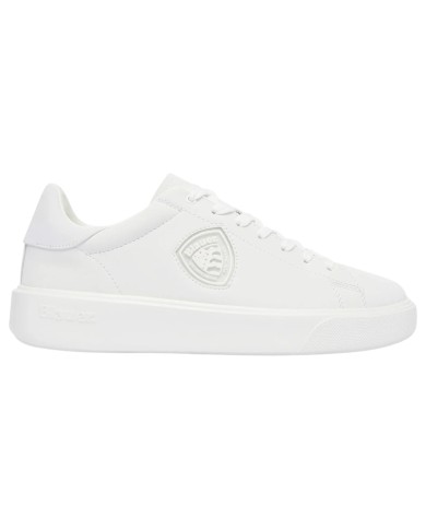 Sneakers Blauer Uomo Buck Leather White