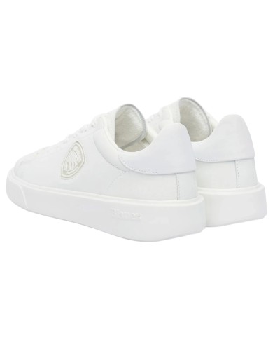 Sneakers Blauer Uomo Buck Leather White