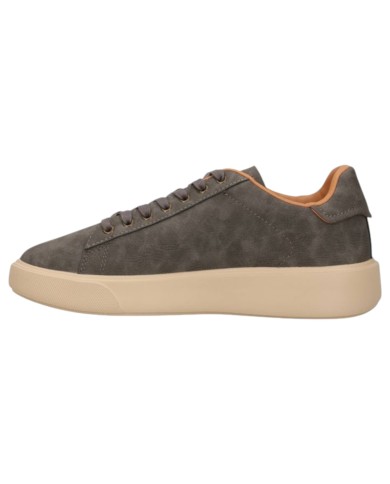 Sneakers Blauer Uomo Buck Leather Nubla Brown