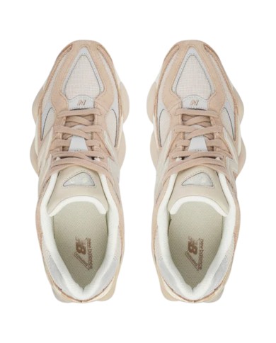 Sneakers Donna New Balance 9060 Leather Mesh Sand Beige
