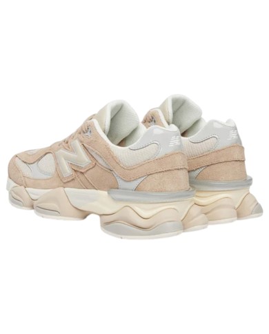 Sneakers Donna New Balance 9060 Leather Mesh Sand Beige
